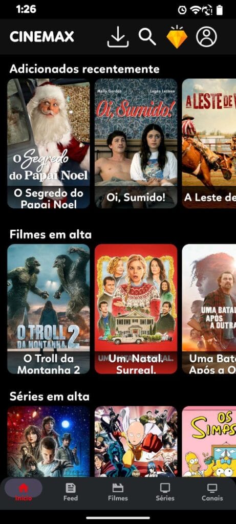 Cinemax App