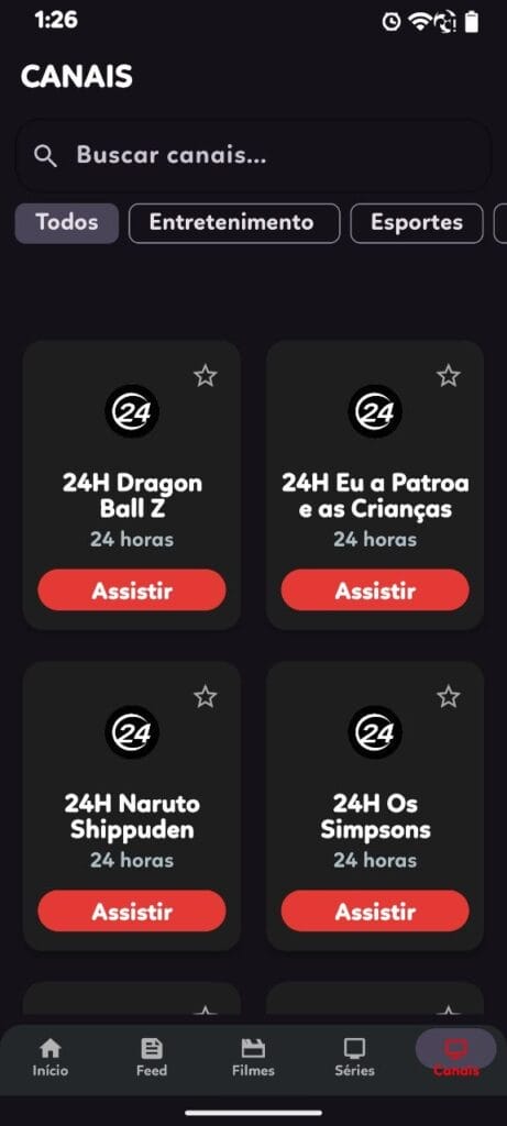 Cinemax Filmes Online