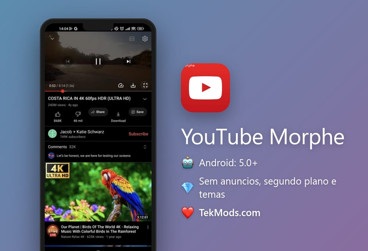 YouTube Morphe APK