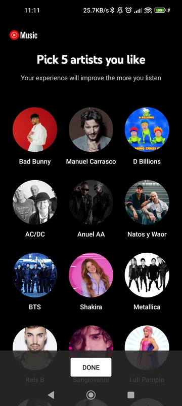 Youtube Music Morphe última Versão