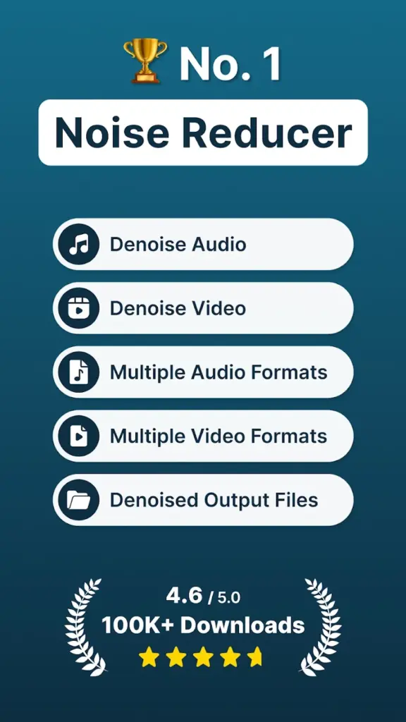 Audio Video Noise Reducer Ai Mod Apk