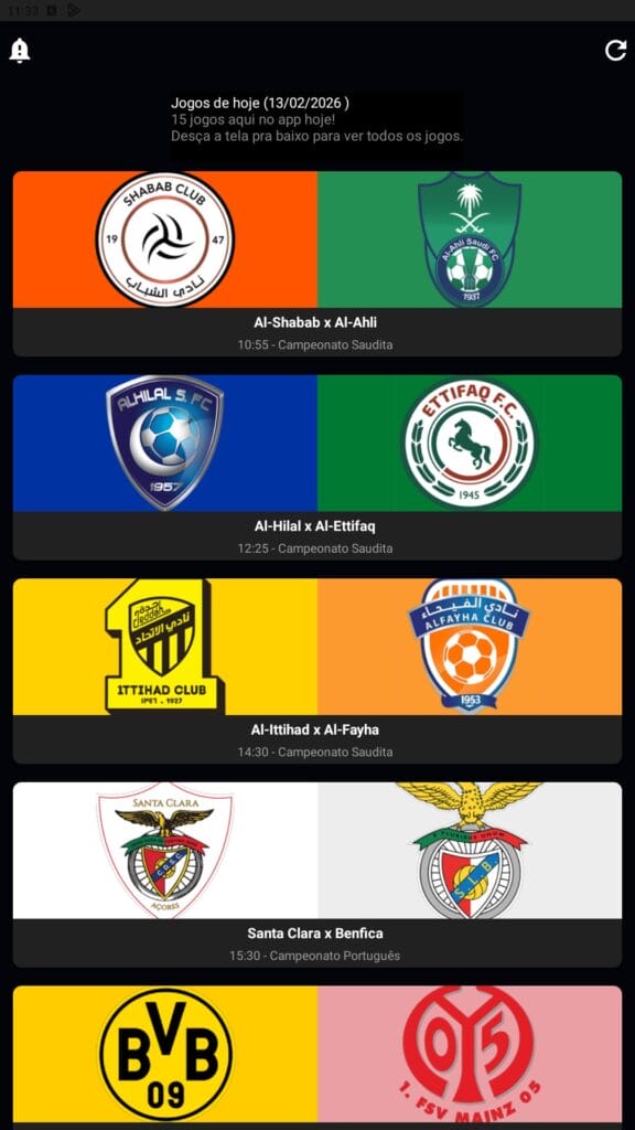 Futebol Ao Vivo Online Futt Apk