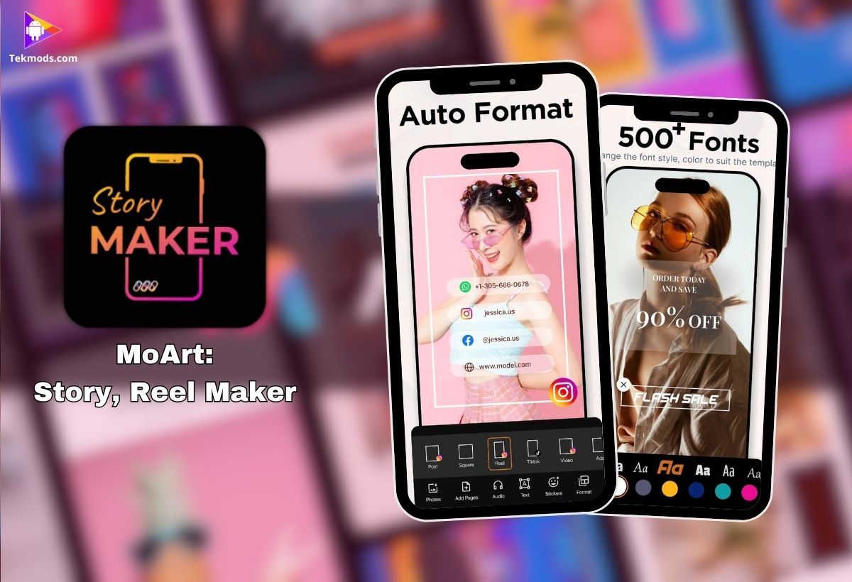 MoArt: Story, Reel Maker
