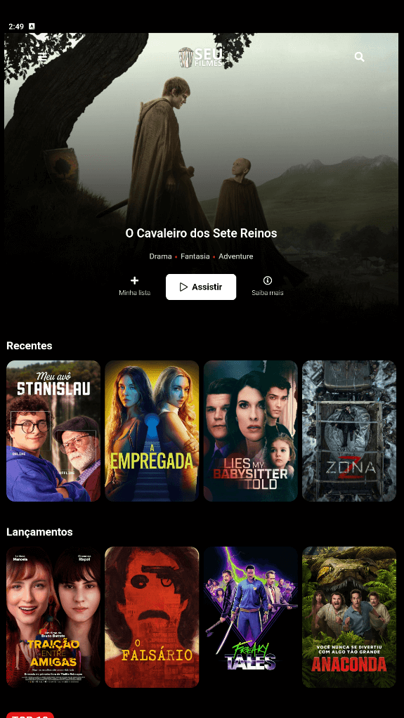 SeuFilmes Android