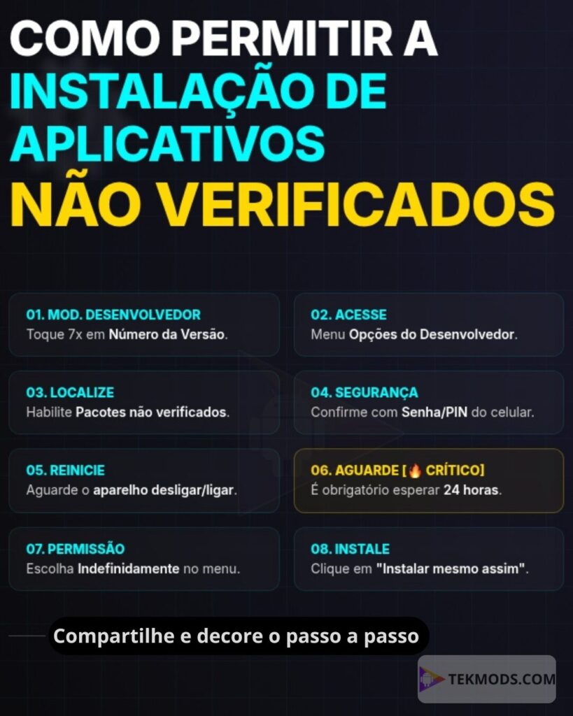 Ativar E Instalar Aplicativos Não Verificados No Android