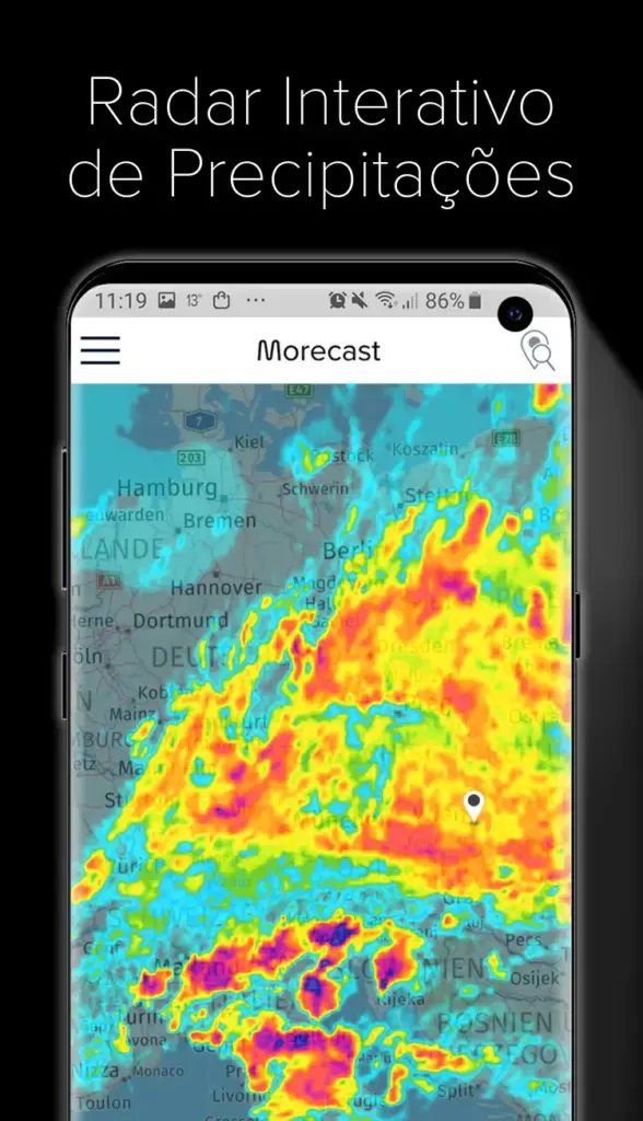 Morecast Weather App For Android