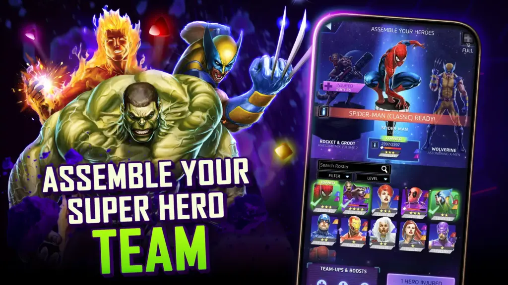 Marvel Puzzle Quest Apk Mod