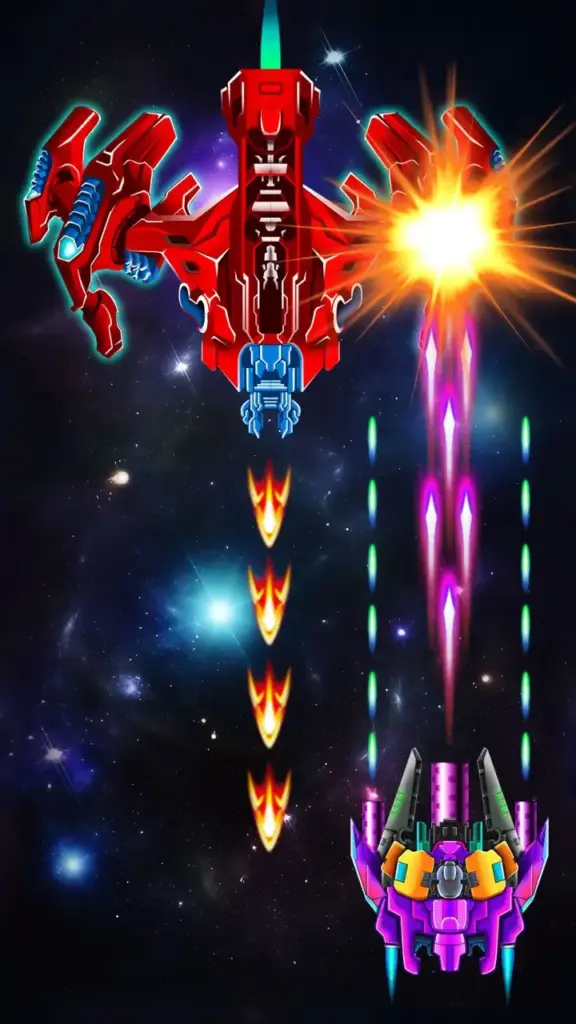 Galaxy Attack Alien Shooter Mod Apk All Unlocked