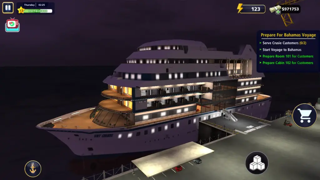 Cruise Ship Manager Simulator Apk Mod