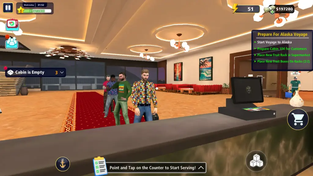 Cruise Ship Manager Simulator Dinheiro Infinito
