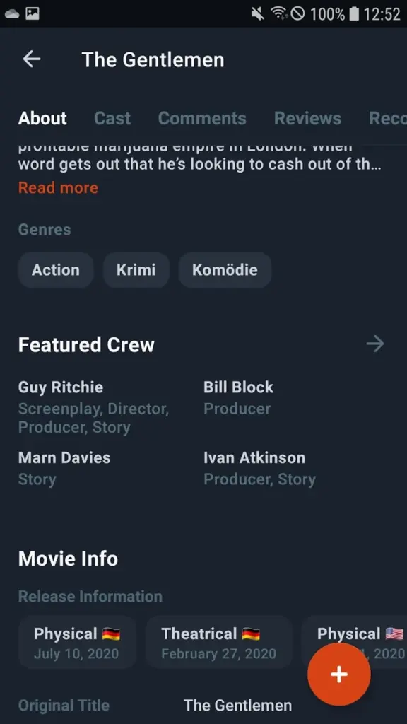 Moviebase Mod