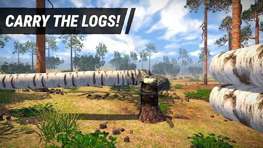 Lumberjack Simulator 3D MOD APK Com Dinheiro Infinito