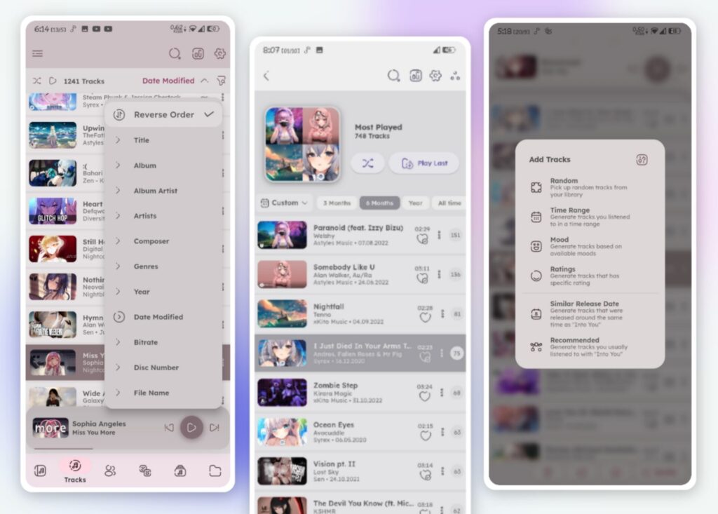 Namida Music Player Apk