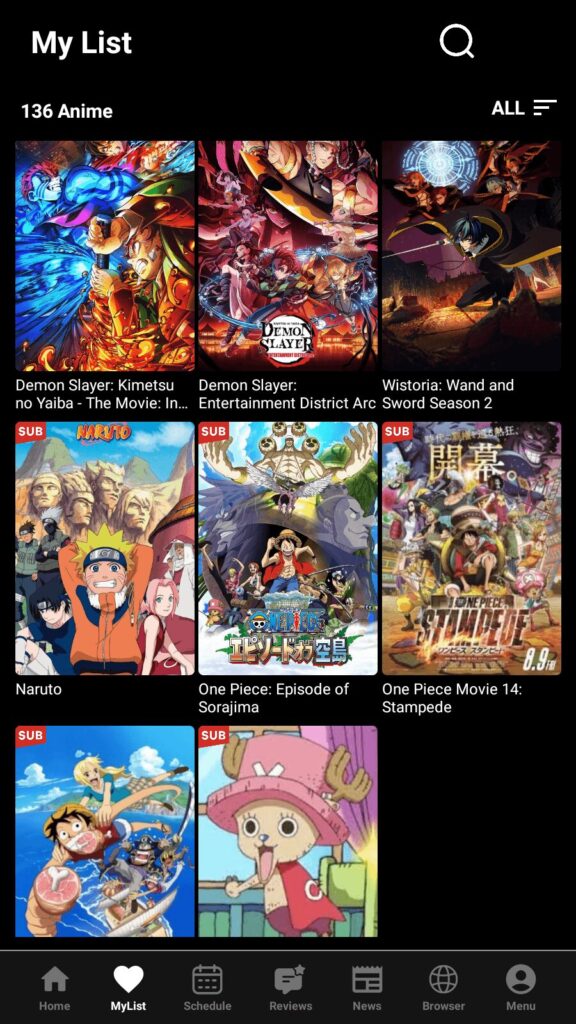 Baixar Anime Box Apk