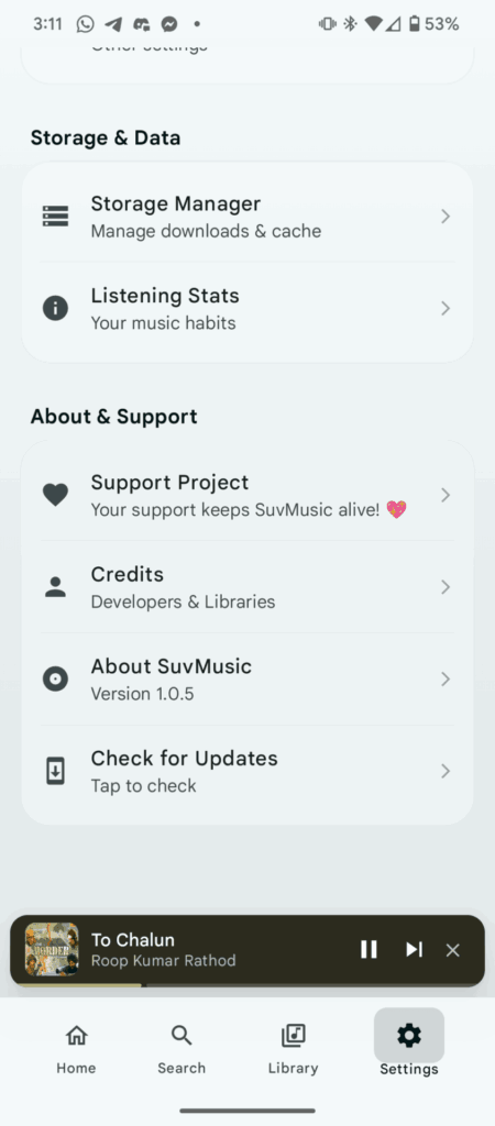 Suvmusic Música Offline