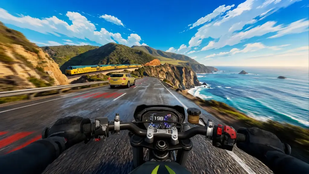 Highway Moto Rush Recursos Infinitos