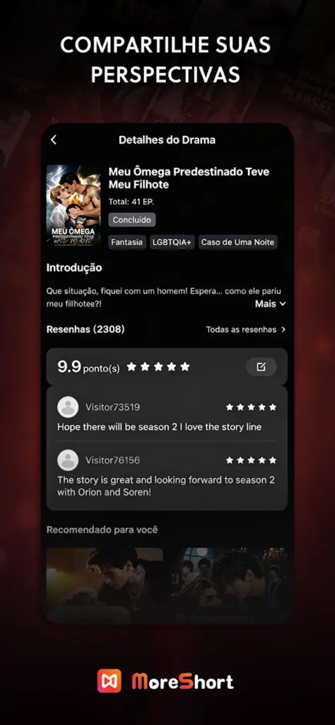 Moreshort Premium Apk Mod