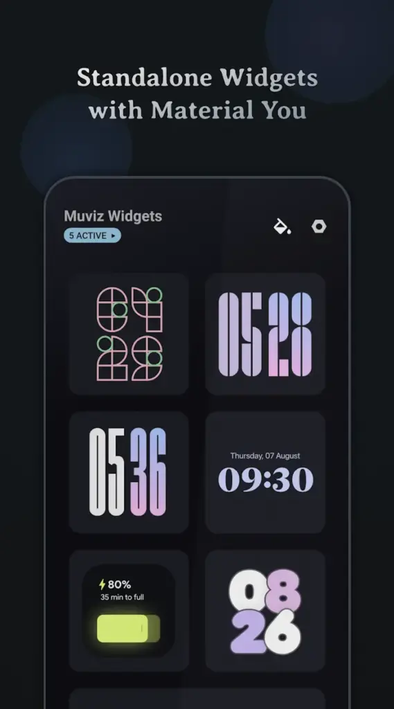 Muviz Widgets Premium