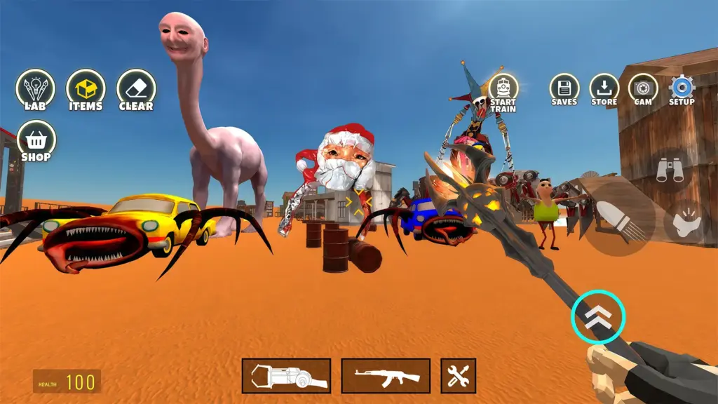 Nextbots In Playground Mod Apk