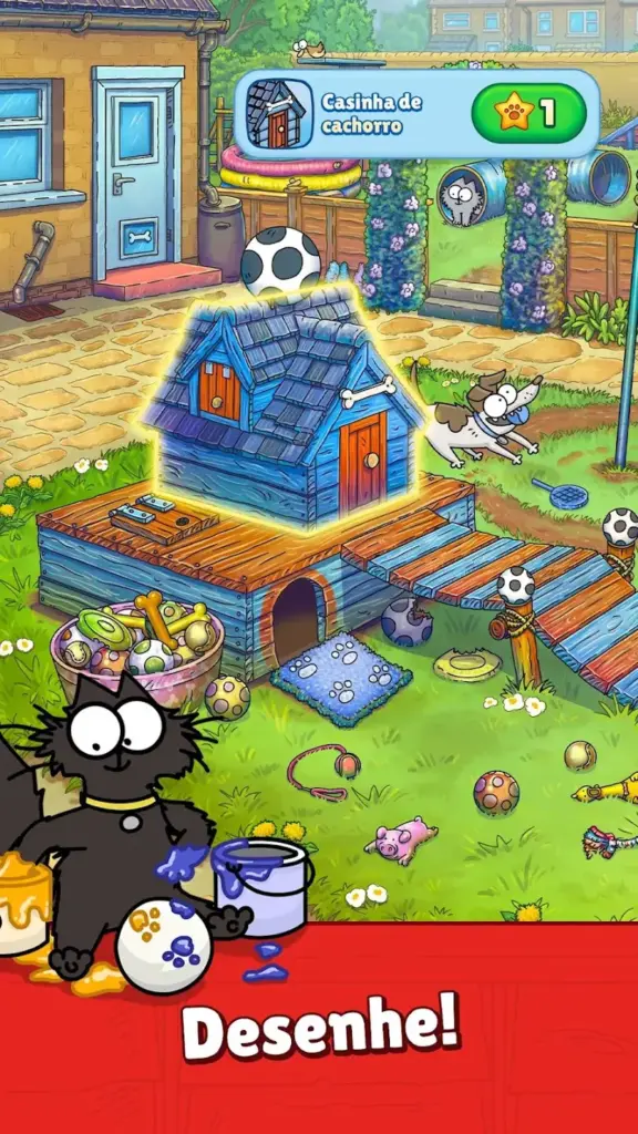 Simon's Cat Match Vidas Infinitas