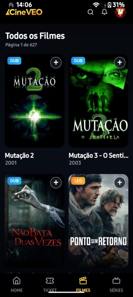 Cineveo Filmes E Series Apk Mod