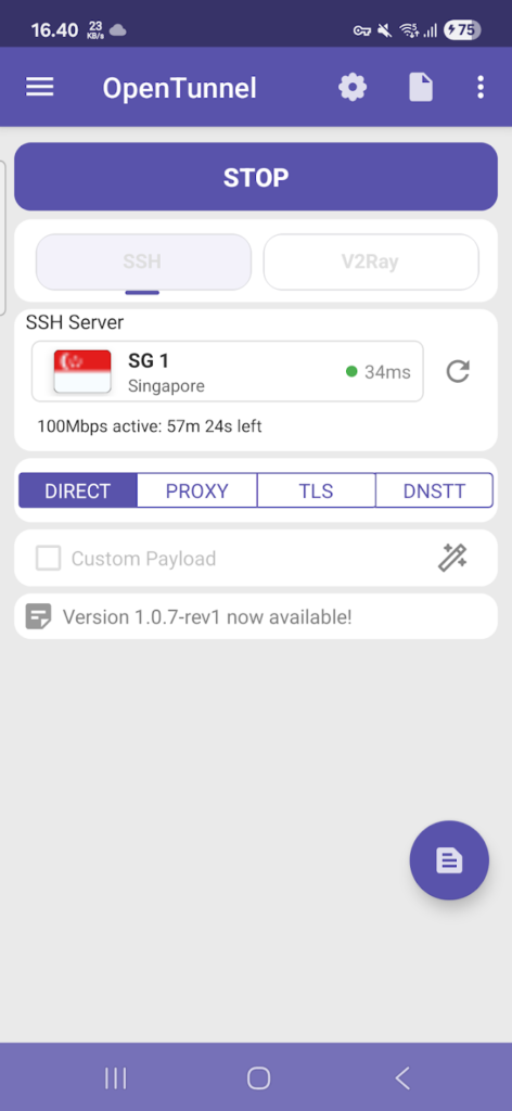 Opentunnel Mod Apk