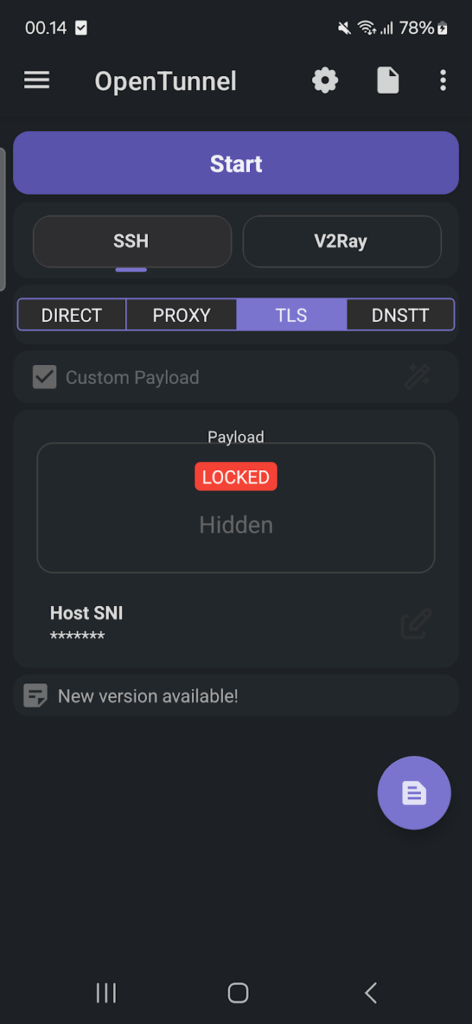 Opentunnel Premium Apk