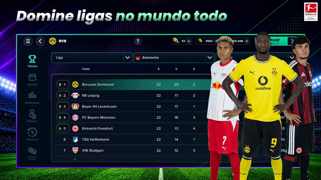 Soccer Manager Mod Apk Dinheiro Infinito