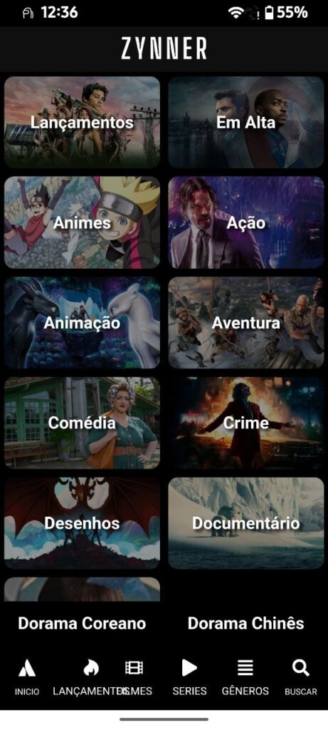 Zynner Filmes E Series Apk Mod