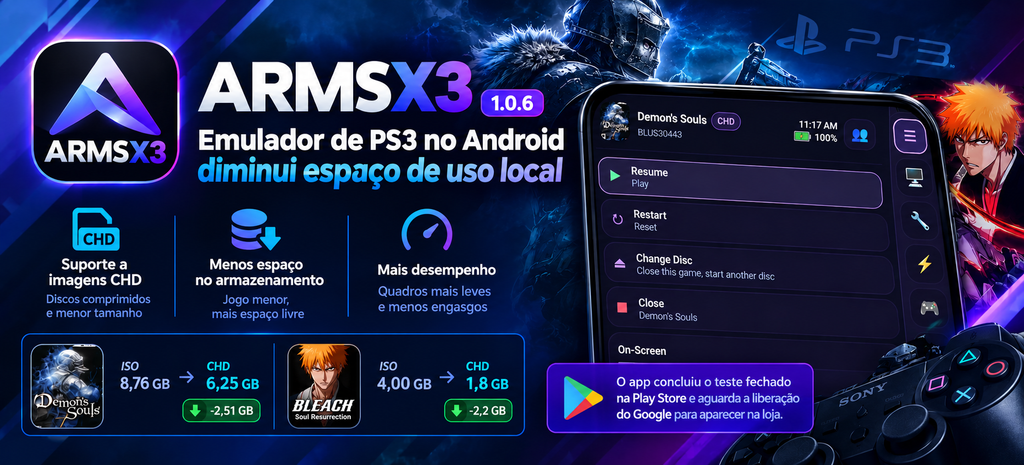 ARMSX3_ PS3 Emulation On Android