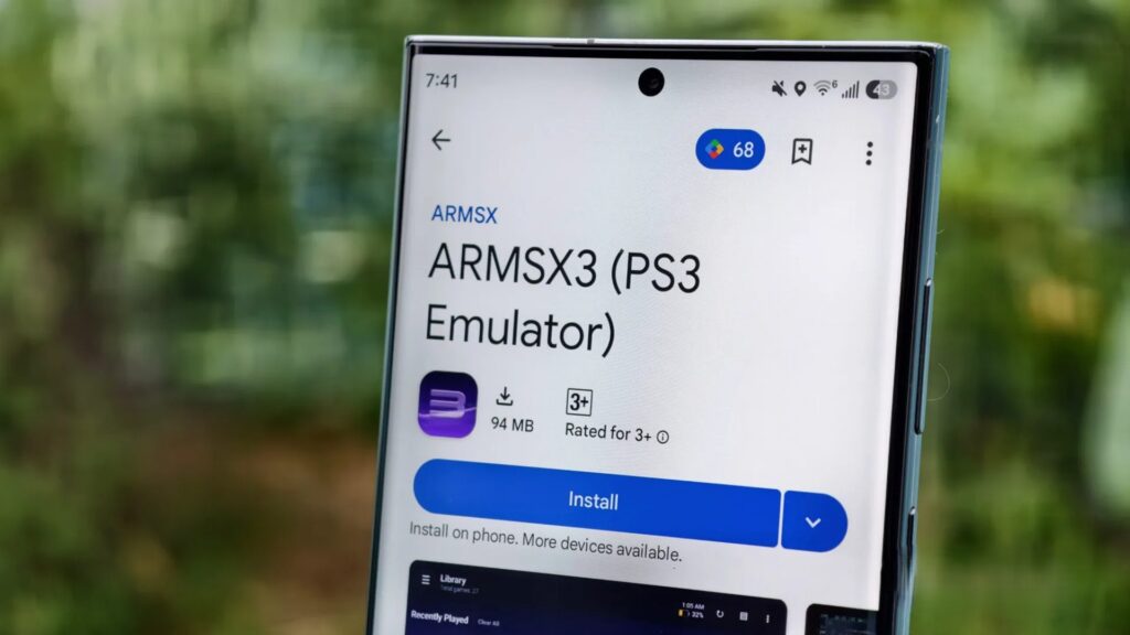 ARMSX3, o melhor emulador de PS3 no Android, chega à Play Store