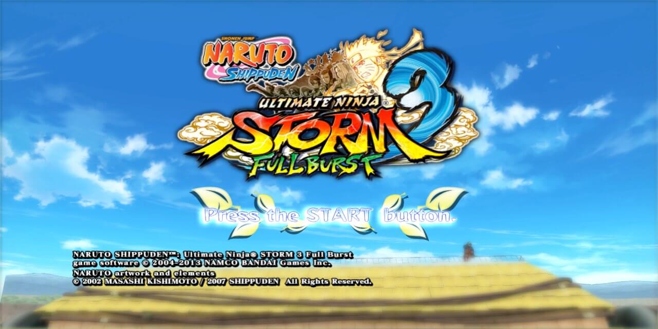 Naruto Shippuden: Ultimate Ninja Storm 3 Full Burst (Port Xbox 360)