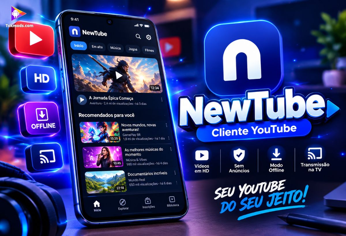 NewTube – Cliente YouTube