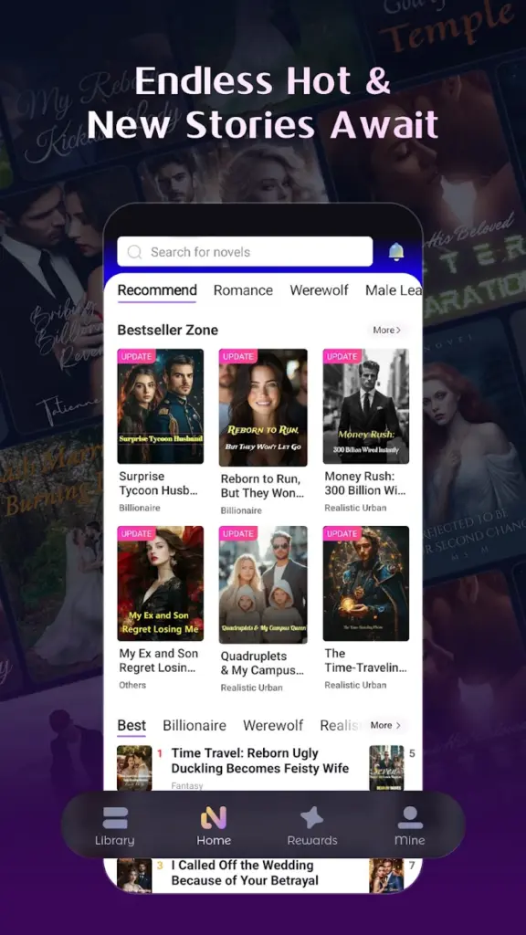 Novelory Premium Apk