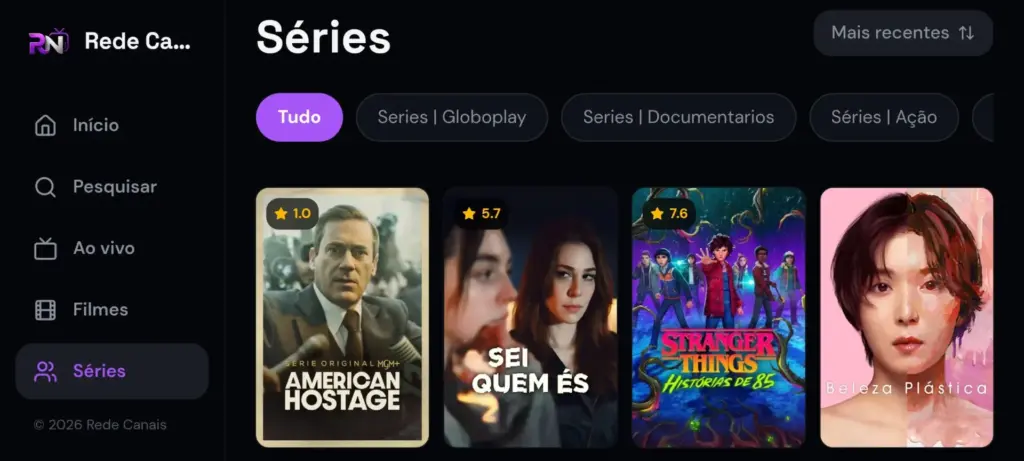 Redecanais Tv Sem Anúncios